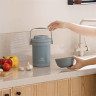 Термос THERMOS TCRA-1801 NEBL 1.5L из нержавеющей стали с емкостью для еды 563347